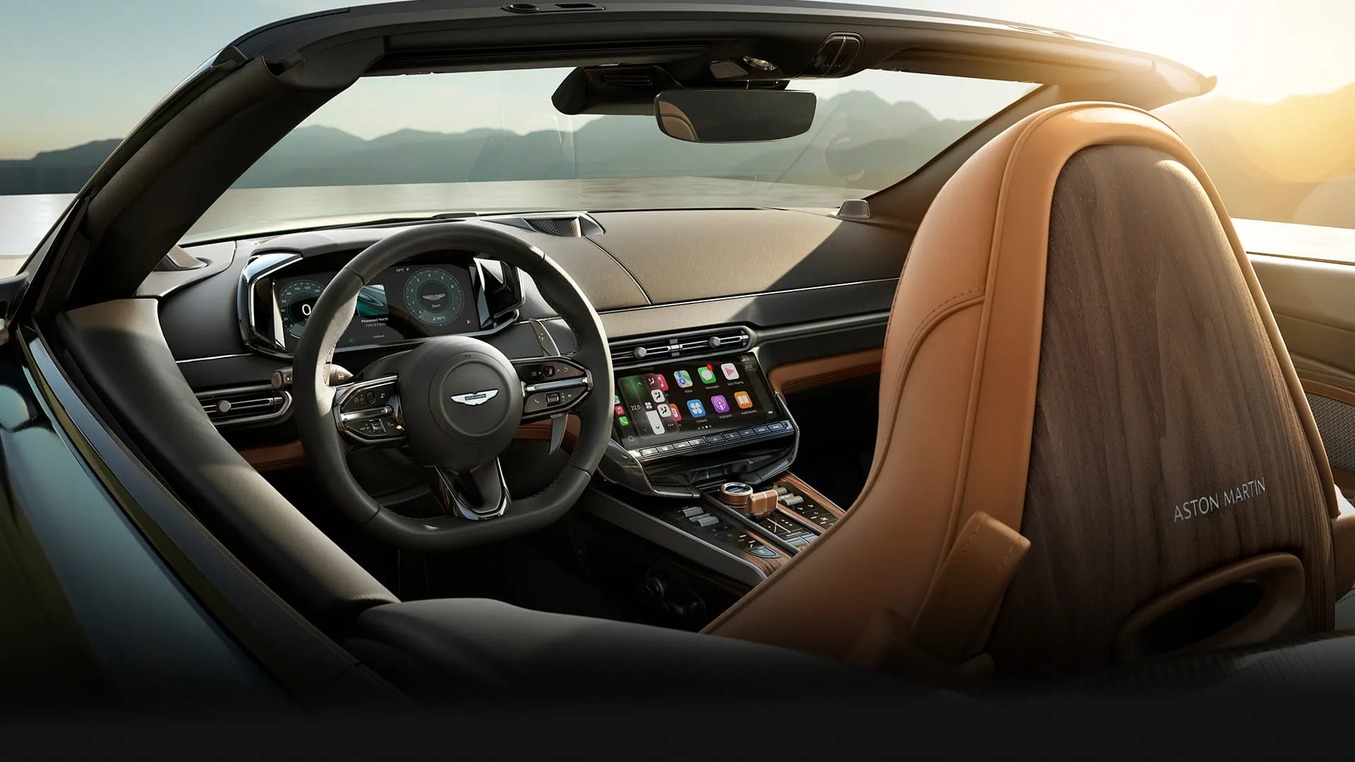 Scrollable block background