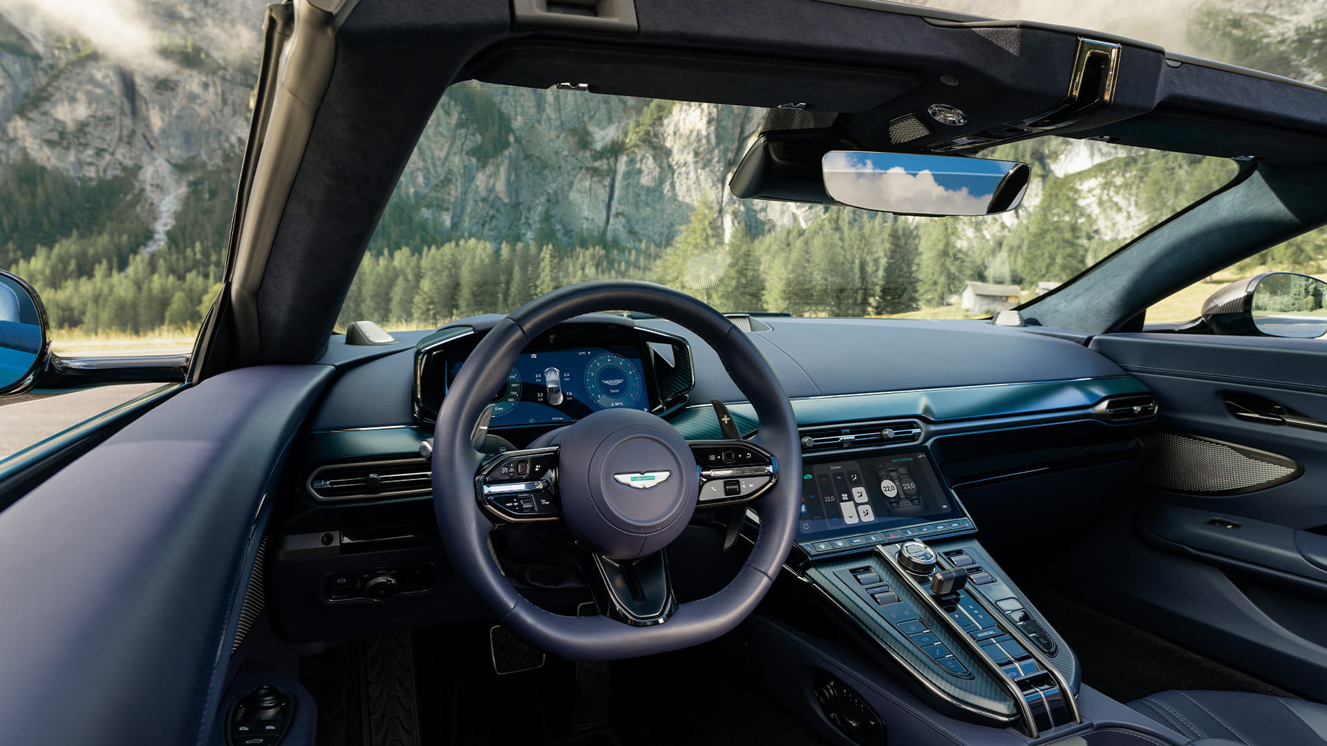 Scrollable block background