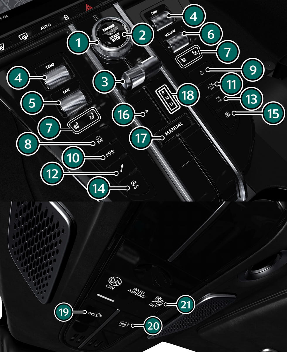 Vantage Quick Start Guide | Aston Martin JP